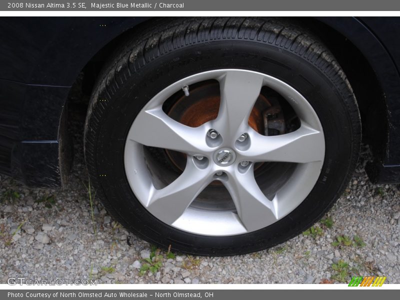 Majestic Blue Metallic / Charcoal 2008 Nissan Altima 3.5 SE