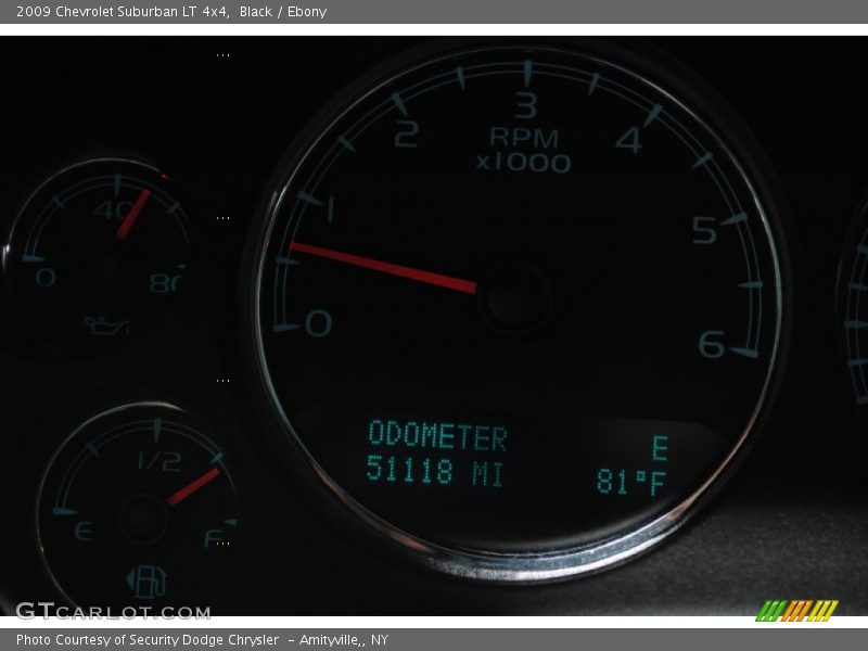 Black / Ebony 2009 Chevrolet Suburban LT 4x4