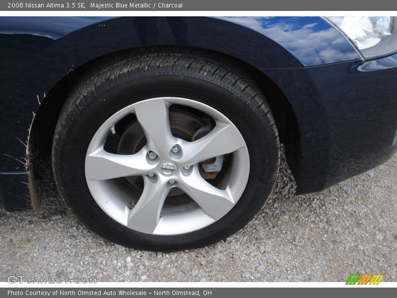 Majestic Blue Metallic / Charcoal 2008 Nissan Altima 3.5 SE