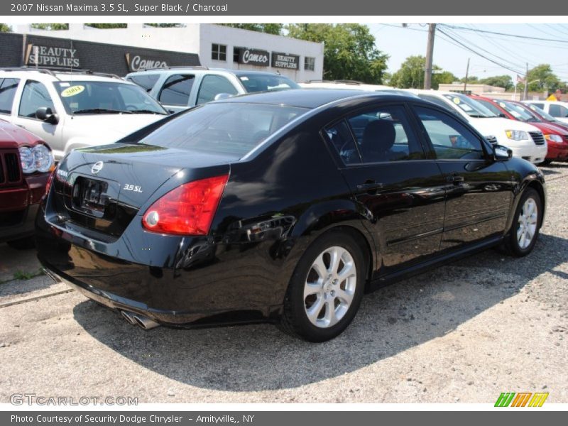 Super Black / Charcoal 2007 Nissan Maxima 3.5 SL