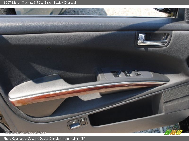 Super Black / Charcoal 2007 Nissan Maxima 3.5 SL
