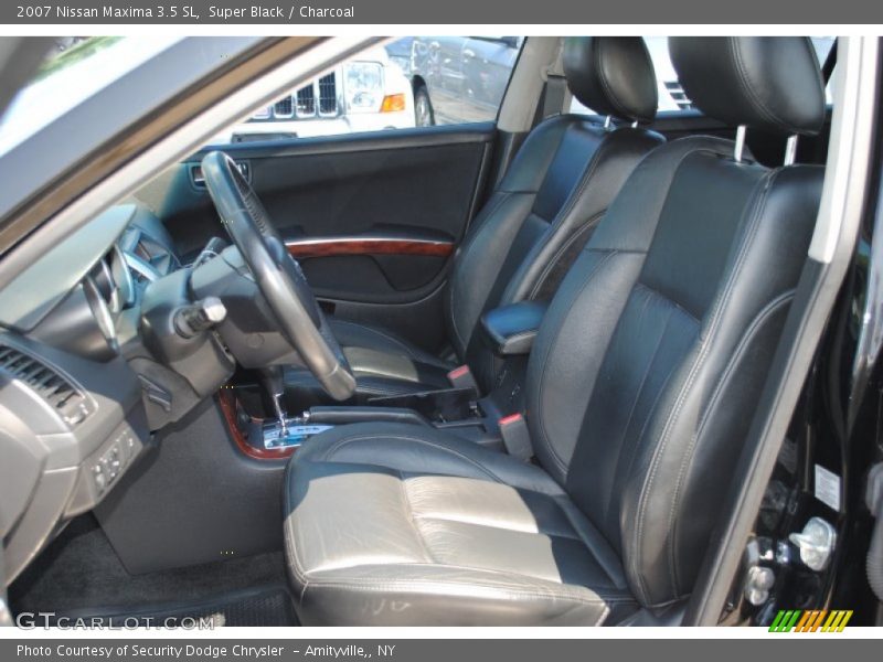 Super Black / Charcoal 2007 Nissan Maxima 3.5 SL