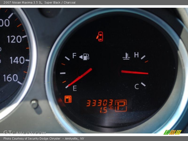 Super Black / Charcoal 2007 Nissan Maxima 3.5 SL