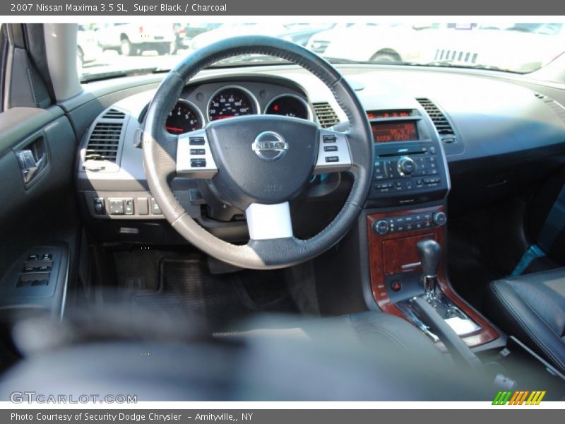 Super Black / Charcoal 2007 Nissan Maxima 3.5 SL