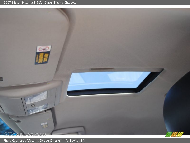 Super Black / Charcoal 2007 Nissan Maxima 3.5 SL