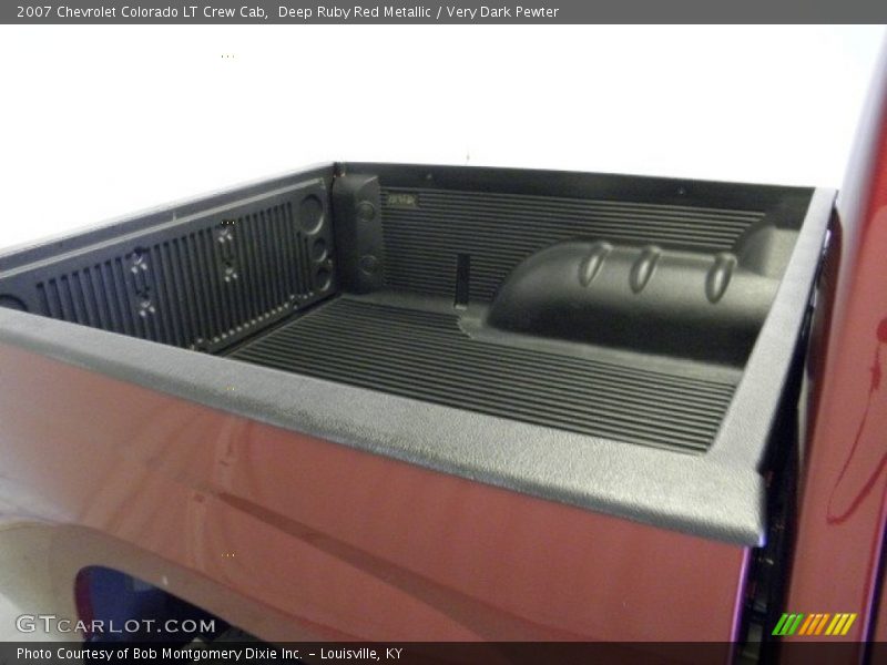 Deep Ruby Red Metallic / Very Dark Pewter 2007 Chevrolet Colorado LT Crew Cab