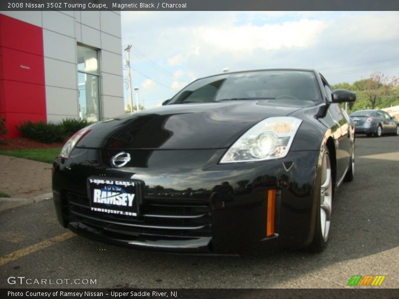 Magnetic Black / Charcoal 2008 Nissan 350Z Touring Coupe