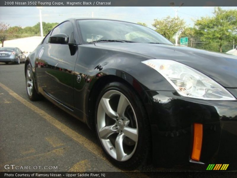Magnetic Black / Charcoal 2008 Nissan 350Z Touring Coupe