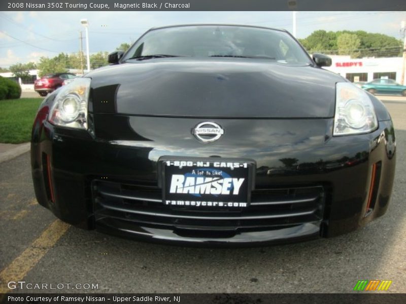 Magnetic Black / Charcoal 2008 Nissan 350Z Touring Coupe