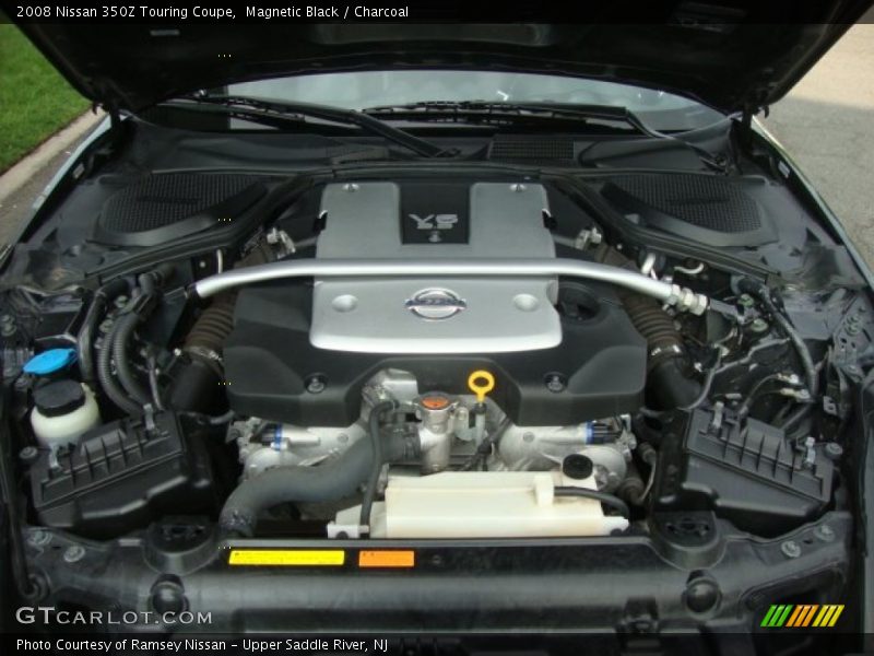 Magnetic Black / Charcoal 2008 Nissan 350Z Touring Coupe
