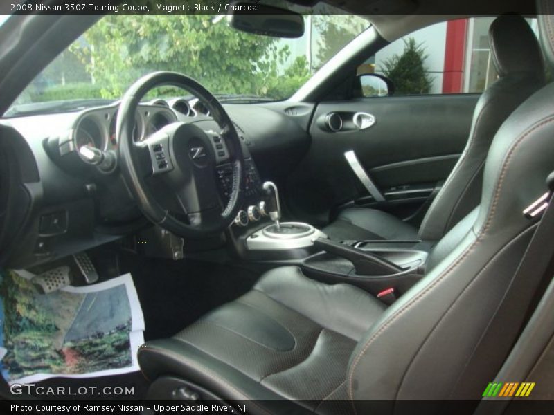 Magnetic Black / Charcoal 2008 Nissan 350Z Touring Coupe
