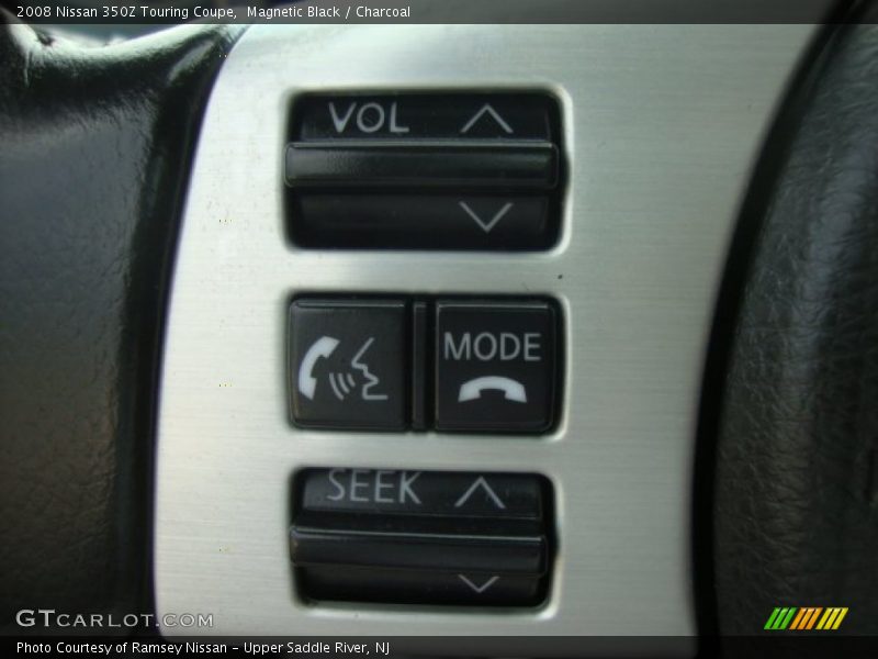 Magnetic Black / Charcoal 2008 Nissan 350Z Touring Coupe