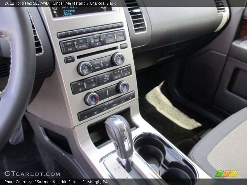 Ginger Ale Metallic / Charcoal Black 2012 Ford Flex SEL AWD