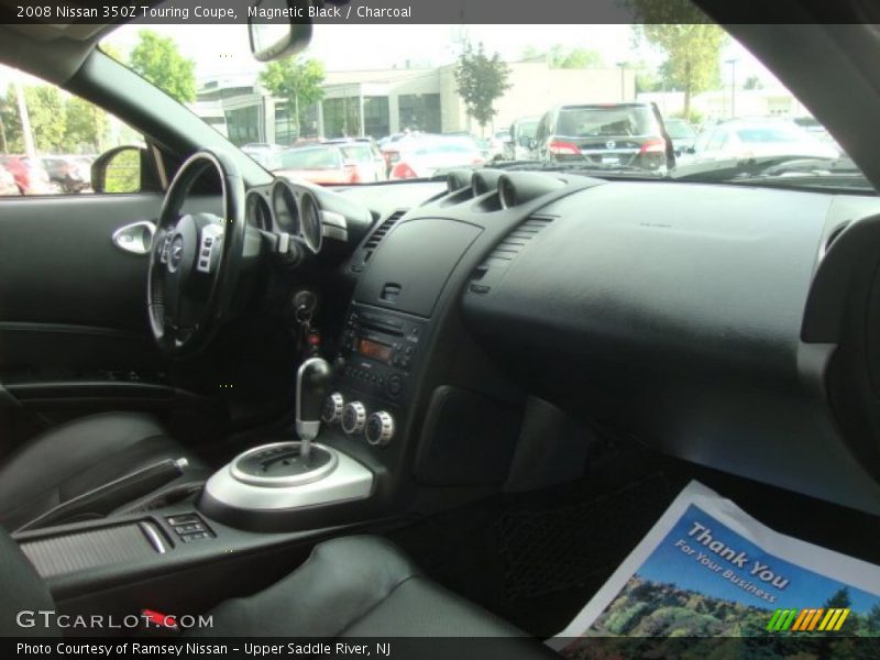 Magnetic Black / Charcoal 2008 Nissan 350Z Touring Coupe