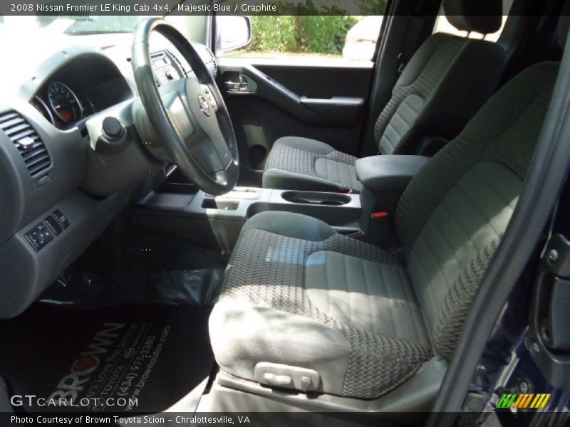 Majestic Blue / Graphite 2008 Nissan Frontier LE King Cab 4x4