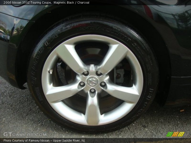 Magnetic Black / Charcoal 2008 Nissan 350Z Touring Coupe