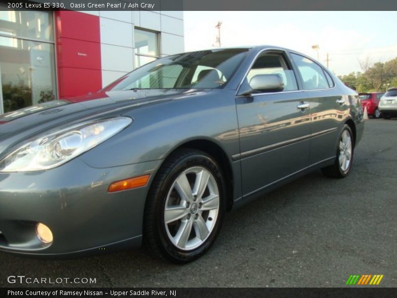 Oasis Green Pearl / Ash Gray 2005 Lexus ES 330
