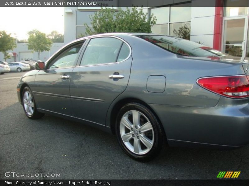 Oasis Green Pearl / Ash Gray 2005 Lexus ES 330