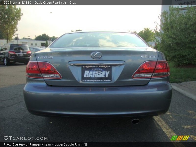 Oasis Green Pearl / Ash Gray 2005 Lexus ES 330