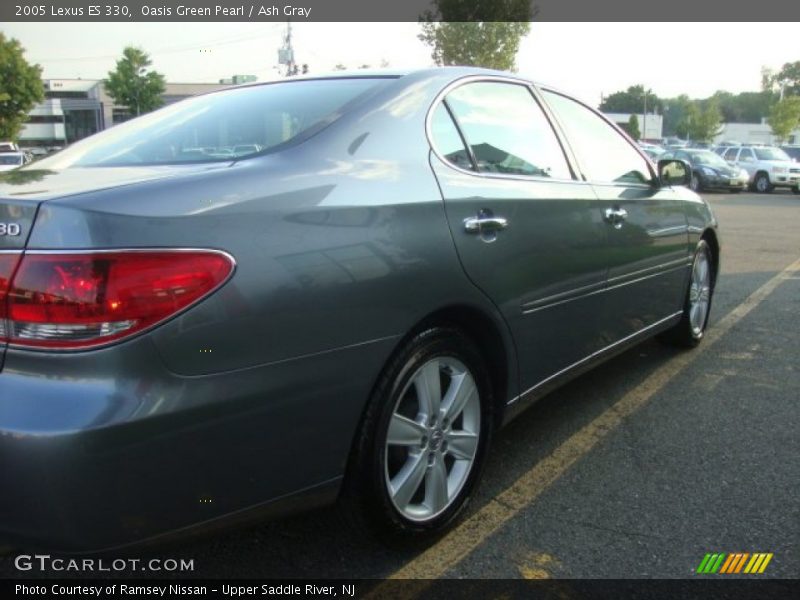 Oasis Green Pearl / Ash Gray 2005 Lexus ES 330