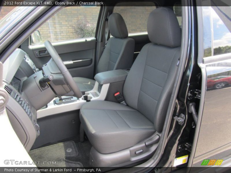 Ebony Black / Charcoal Black 2012 Ford Escape XLT 4WD