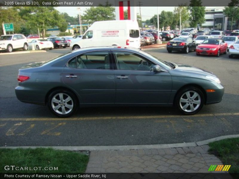 Oasis Green Pearl / Ash Gray 2005 Lexus ES 330