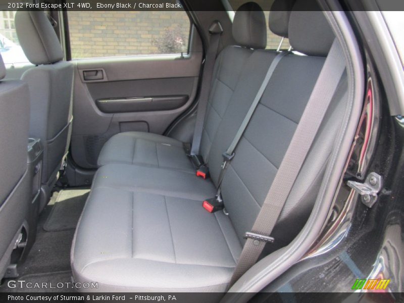 Ebony Black / Charcoal Black 2012 Ford Escape XLT 4WD