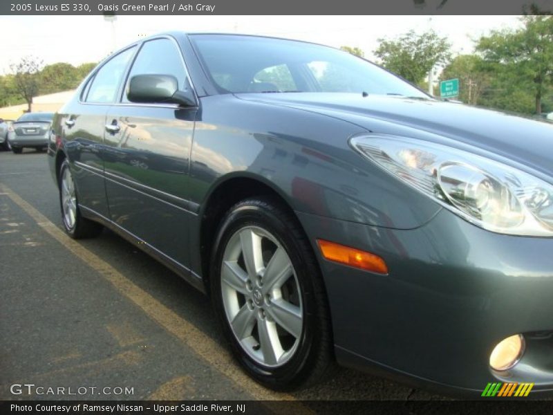 Oasis Green Pearl / Ash Gray 2005 Lexus ES 330