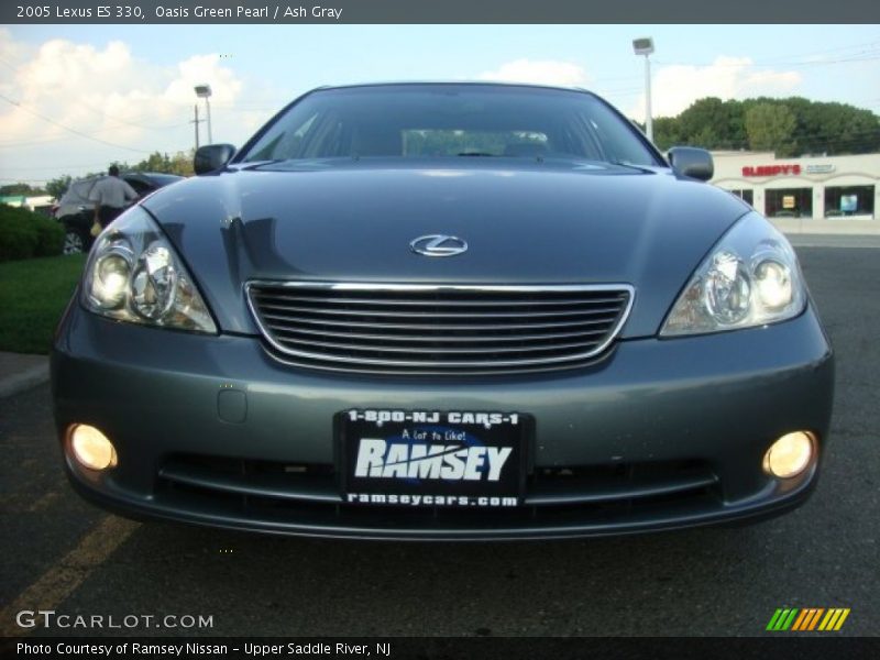 Oasis Green Pearl / Ash Gray 2005 Lexus ES 330