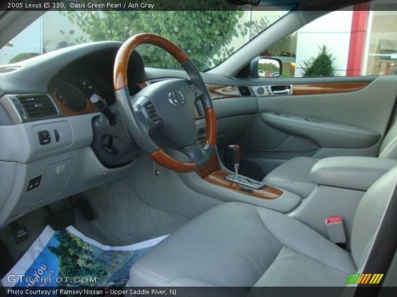 Oasis Green Pearl / Ash Gray 2005 Lexus ES 330
