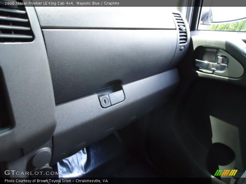 Majestic Blue / Graphite 2008 Nissan Frontier LE King Cab 4x4
