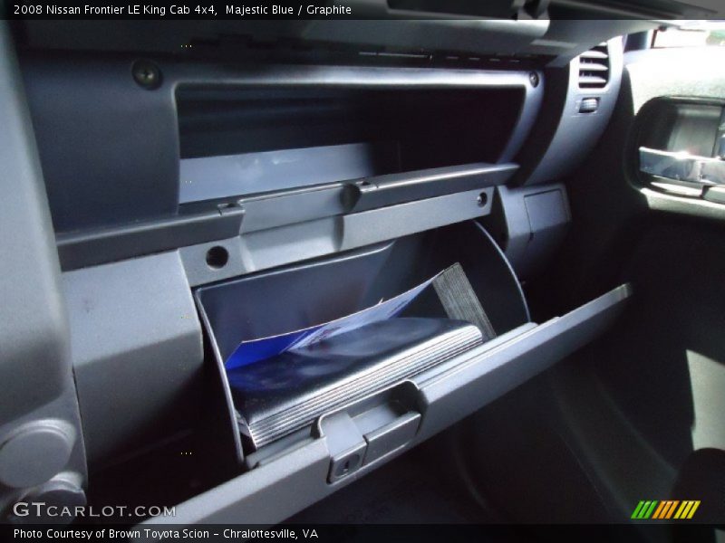 Majestic Blue / Graphite 2008 Nissan Frontier LE King Cab 4x4