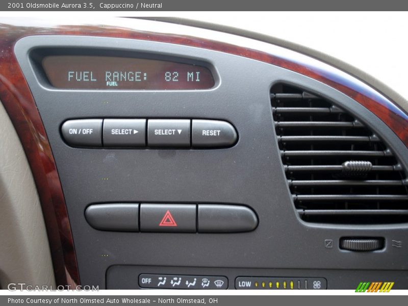 Controls of 2001 Aurora 3.5