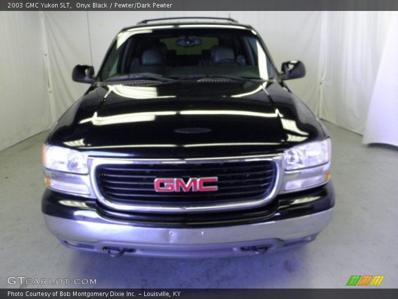 Onyx Black / Pewter/Dark Pewter 2003 GMC Yukon SLT