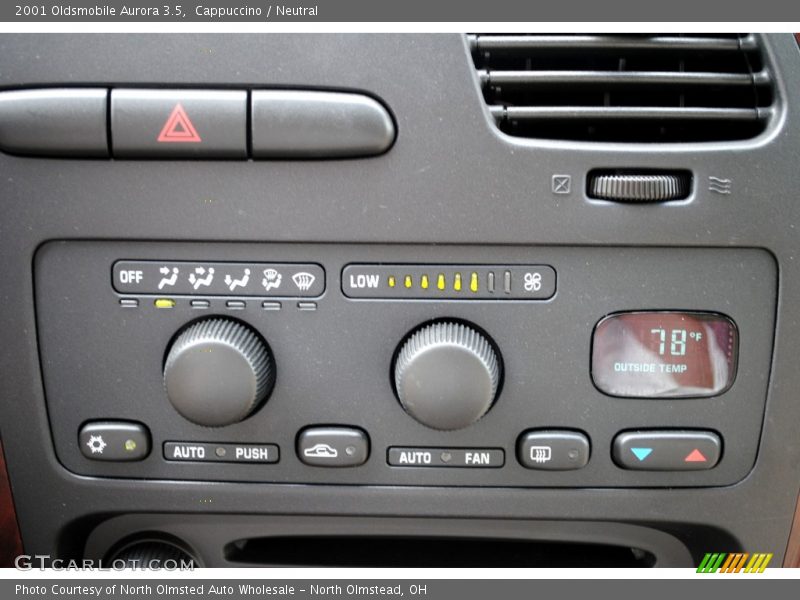 Controls of 2001 Aurora 3.5