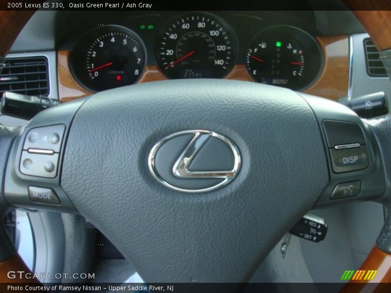 Oasis Green Pearl / Ash Gray 2005 Lexus ES 330
