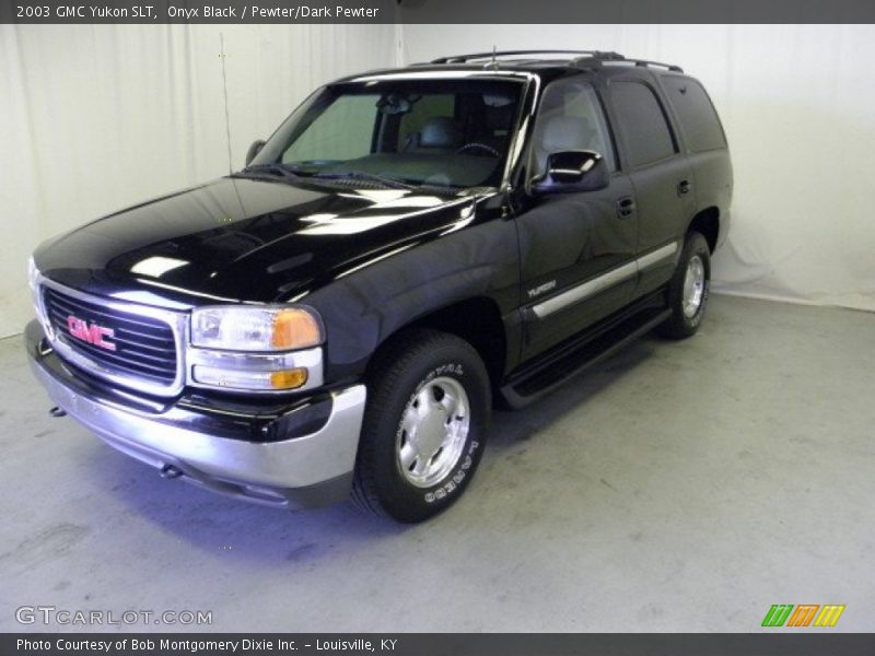 Onyx Black / Pewter/Dark Pewter 2003 GMC Yukon SLT