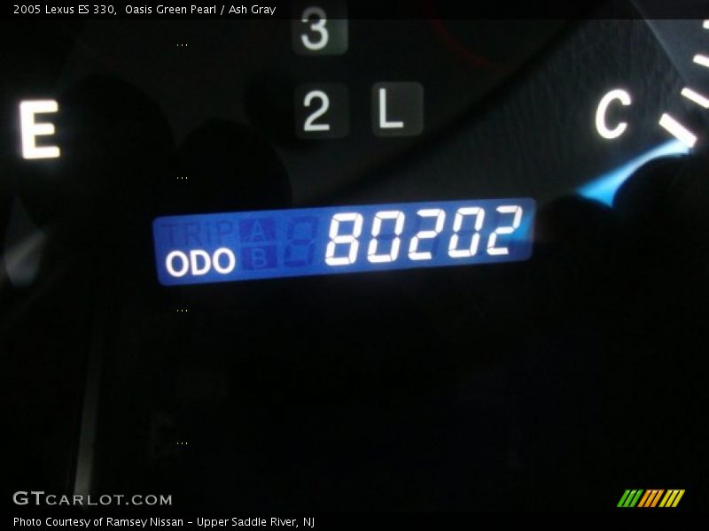 Oasis Green Pearl / Ash Gray 2005 Lexus ES 330