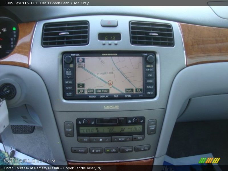 Oasis Green Pearl / Ash Gray 2005 Lexus ES 330