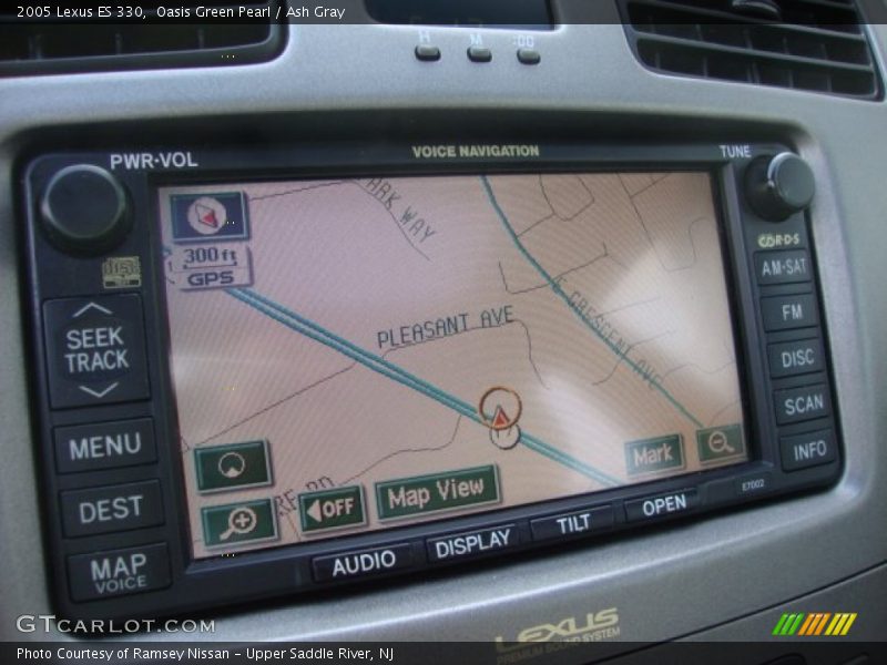 Oasis Green Pearl / Ash Gray 2005 Lexus ES 330