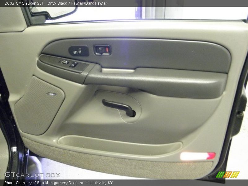 Onyx Black / Pewter/Dark Pewter 2003 GMC Yukon SLT