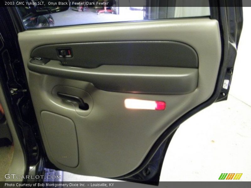 Onyx Black / Pewter/Dark Pewter 2003 GMC Yukon SLT