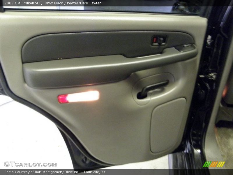 Onyx Black / Pewter/Dark Pewter 2003 GMC Yukon SLT