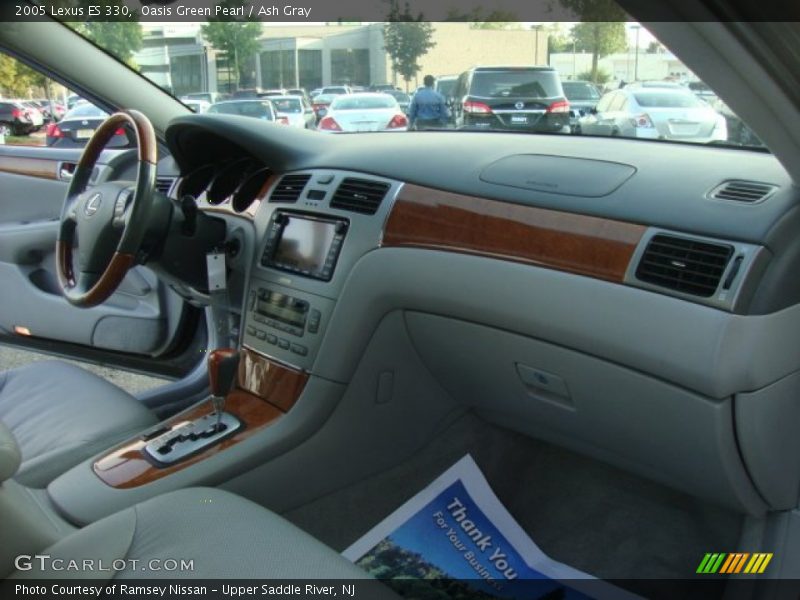 Oasis Green Pearl / Ash Gray 2005 Lexus ES 330