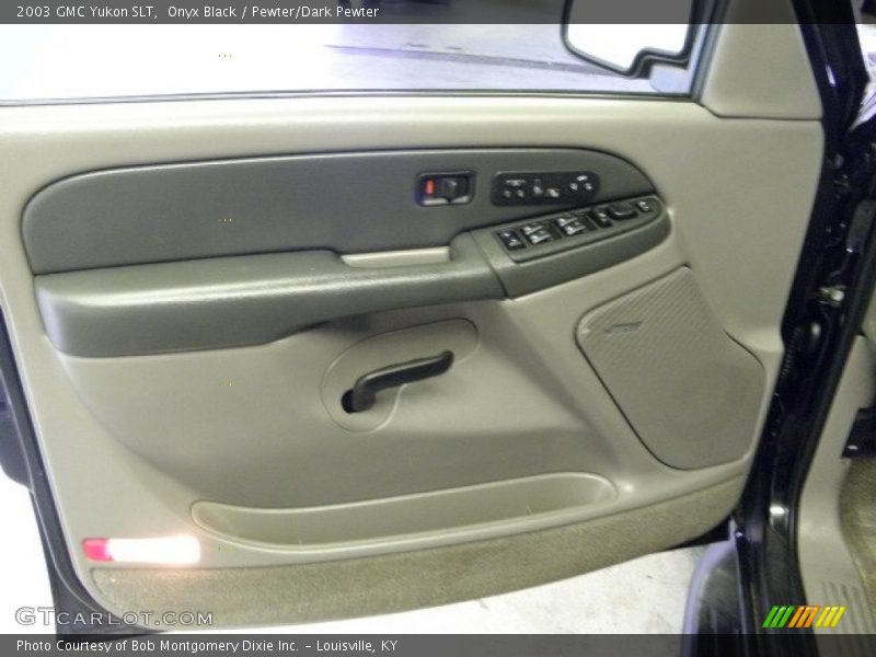 Onyx Black / Pewter/Dark Pewter 2003 GMC Yukon SLT