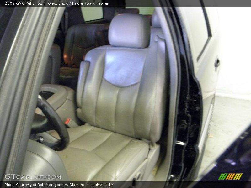 Onyx Black / Pewter/Dark Pewter 2003 GMC Yukon SLT