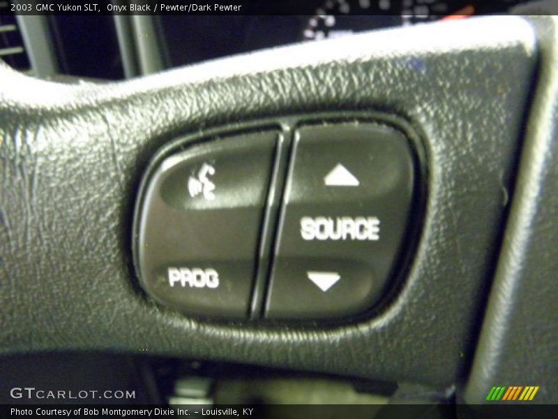 Onyx Black / Pewter/Dark Pewter 2003 GMC Yukon SLT