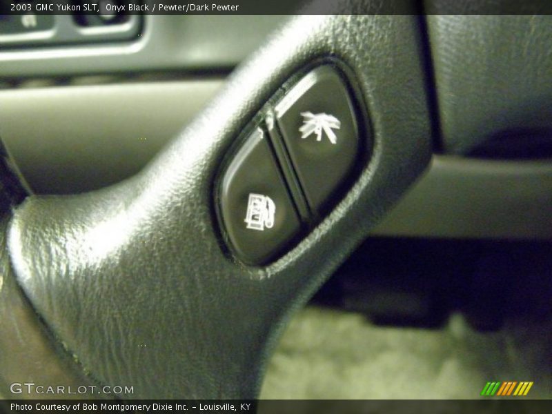 Onyx Black / Pewter/Dark Pewter 2003 GMC Yukon SLT