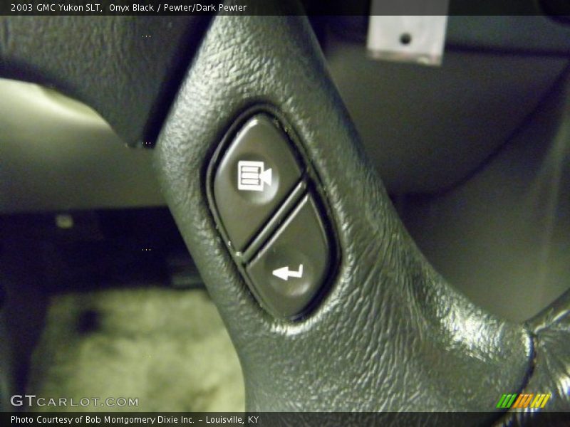 Onyx Black / Pewter/Dark Pewter 2003 GMC Yukon SLT