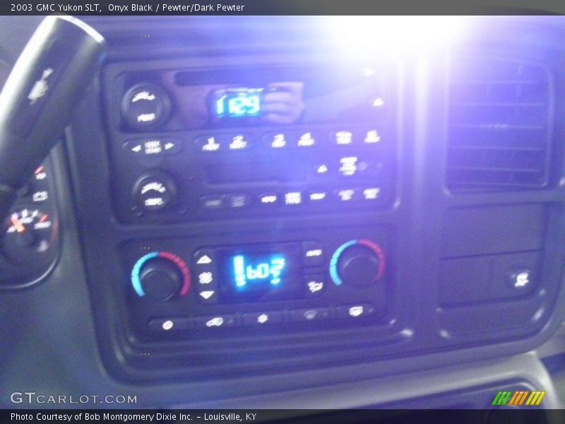 Onyx Black / Pewter/Dark Pewter 2003 GMC Yukon SLT